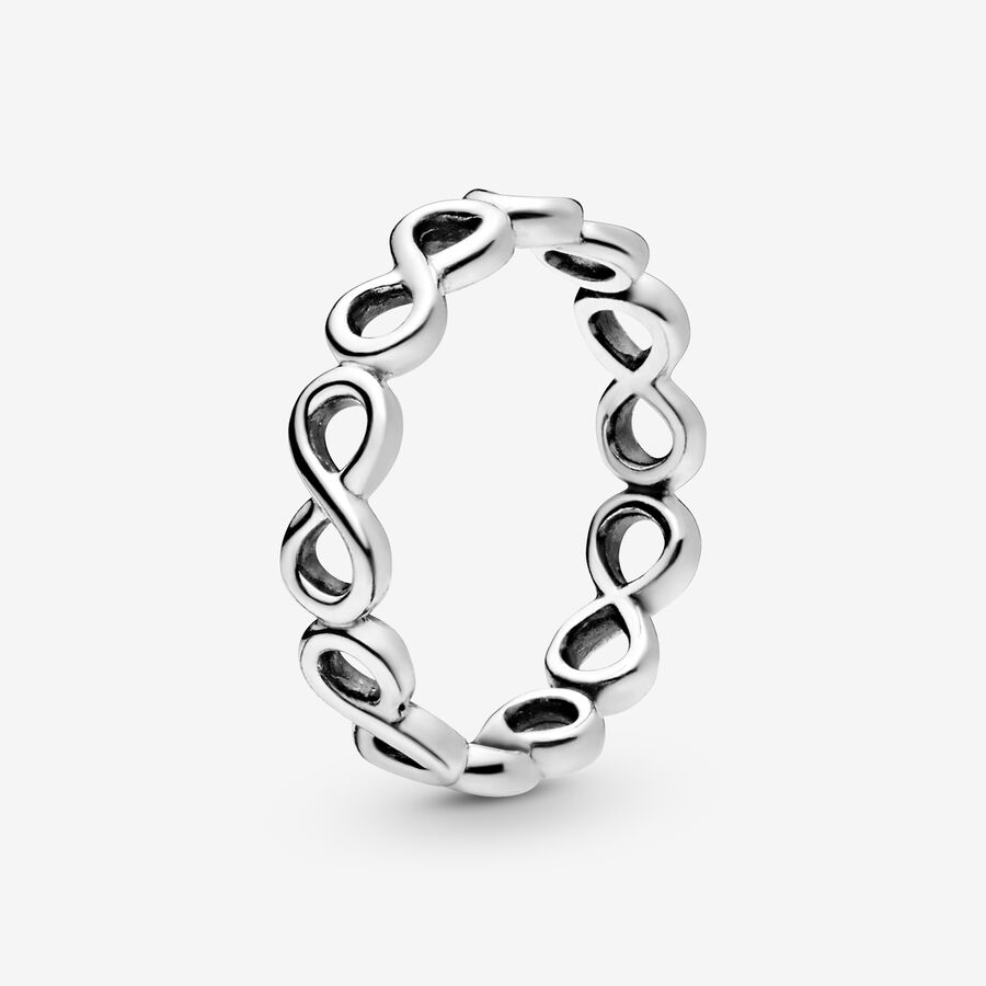 Band Rings Pandora Simple Infinity Strieborne | SK178JXUG