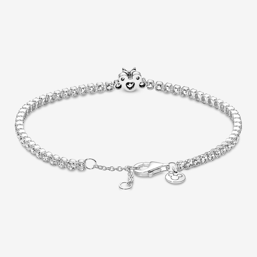 Chain Bracelets Pandora Disney Minnie Mouse Tenisove Strieborne | SK987QONK