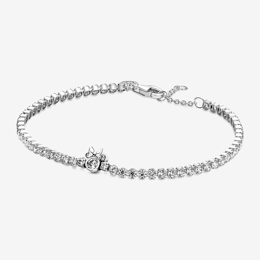 Chain Bracelets Pandora Disney Minnie Mouse Tenisove Strieborne | SK987QONK