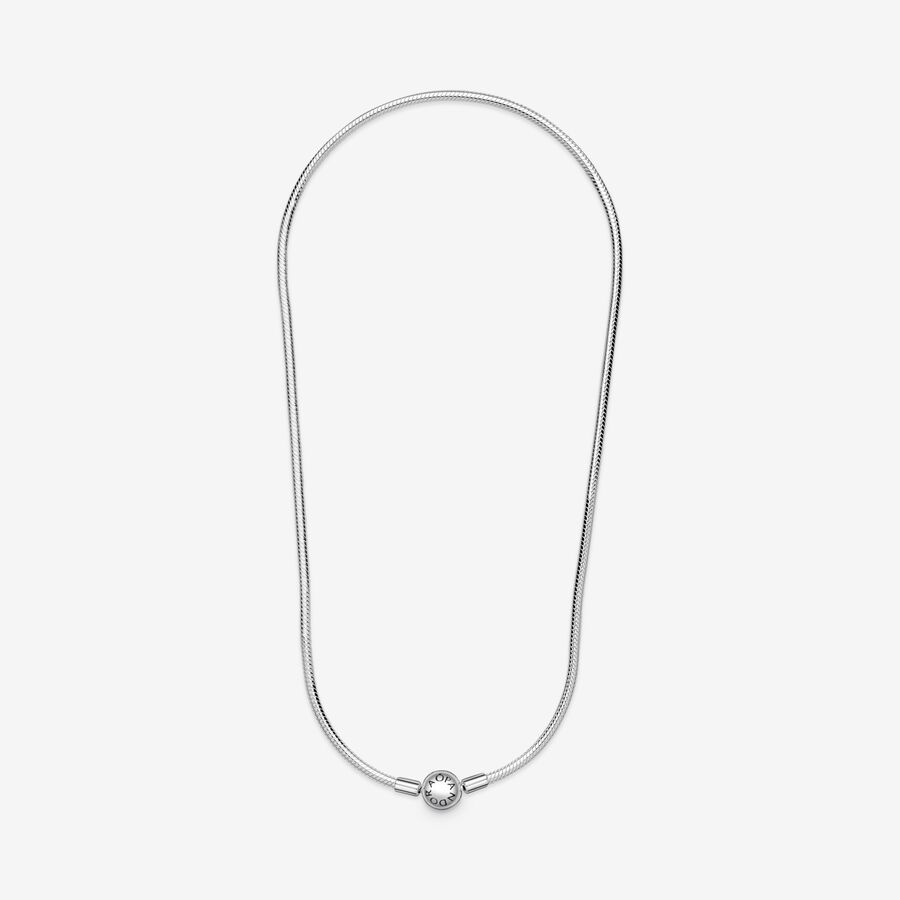 Chain Necklaces Pandora Strieborne | SK103SOHN