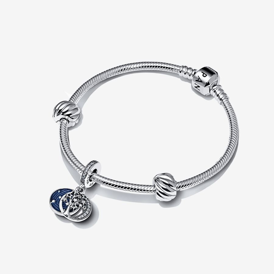 Charm Bracelets Pandora Galaxy Moon Set Viacfarebný | SK570EIDX