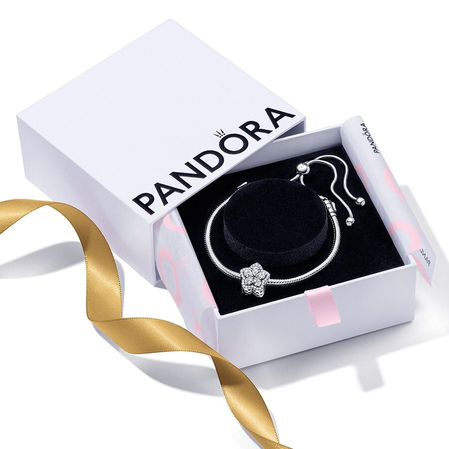 Charm Bracelets Pandora Sparkling Snowflake Viacfarebný | SK230NOVL