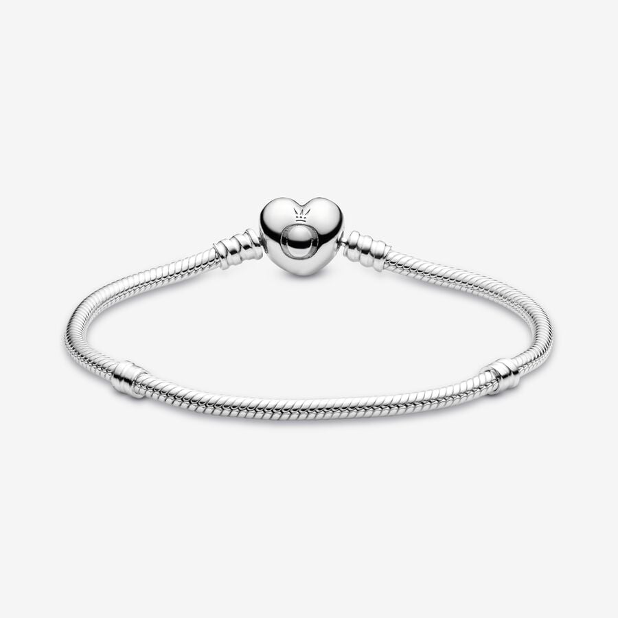 Charm Bracelets Pandora with Clasp Strieborne | SK037EATU