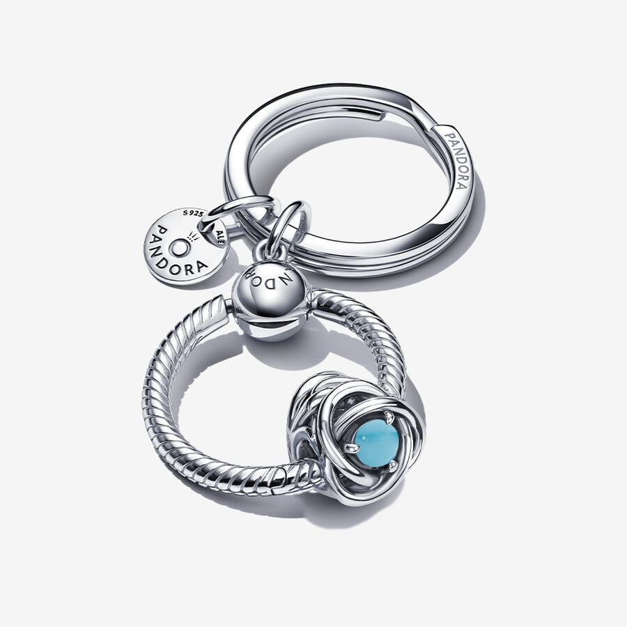 Charm Holders Pandora December Birthday Key Viacfarebný | SK506QOFG