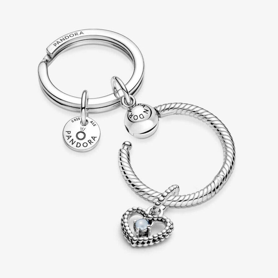 Charm Holders Pandora December Birthday Key Holder Viacfarebný | SK510MJXV