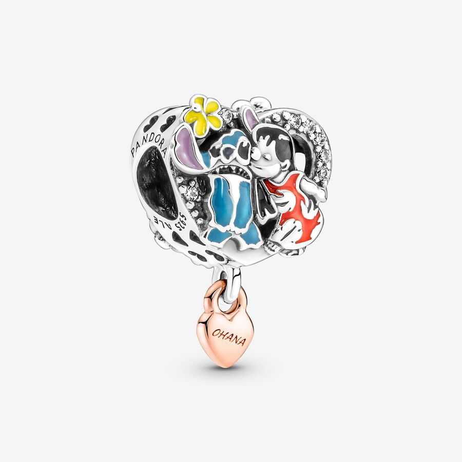 Charm Holders Pandora Disney Lilo Stitch Viacfarebný | SK578GQRO