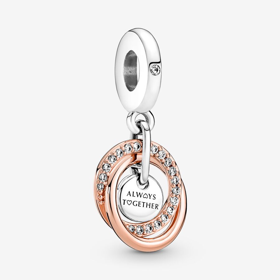 Charm Holders Pandora Family & Friends Circle Viacfarebný | SK048FRTU