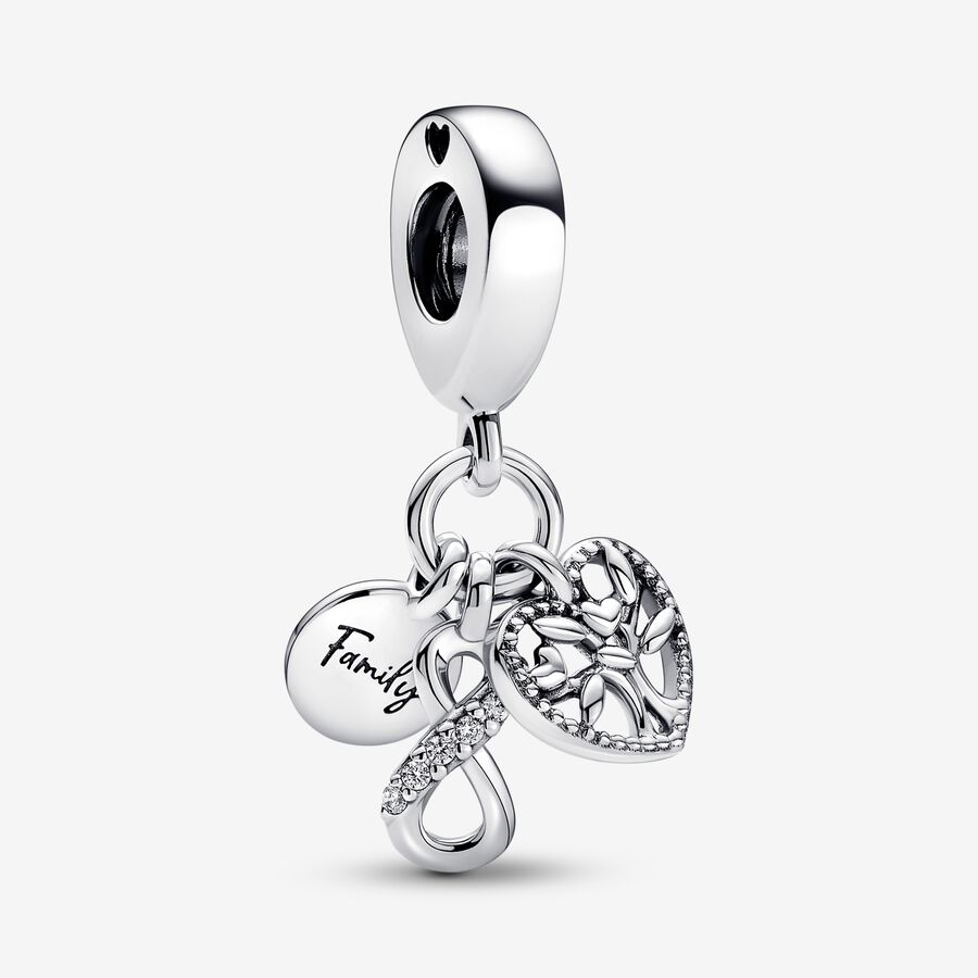 Charm Holders Pandora Family & Friends Infinity Keychain Viacfarebný | SK064LQCA