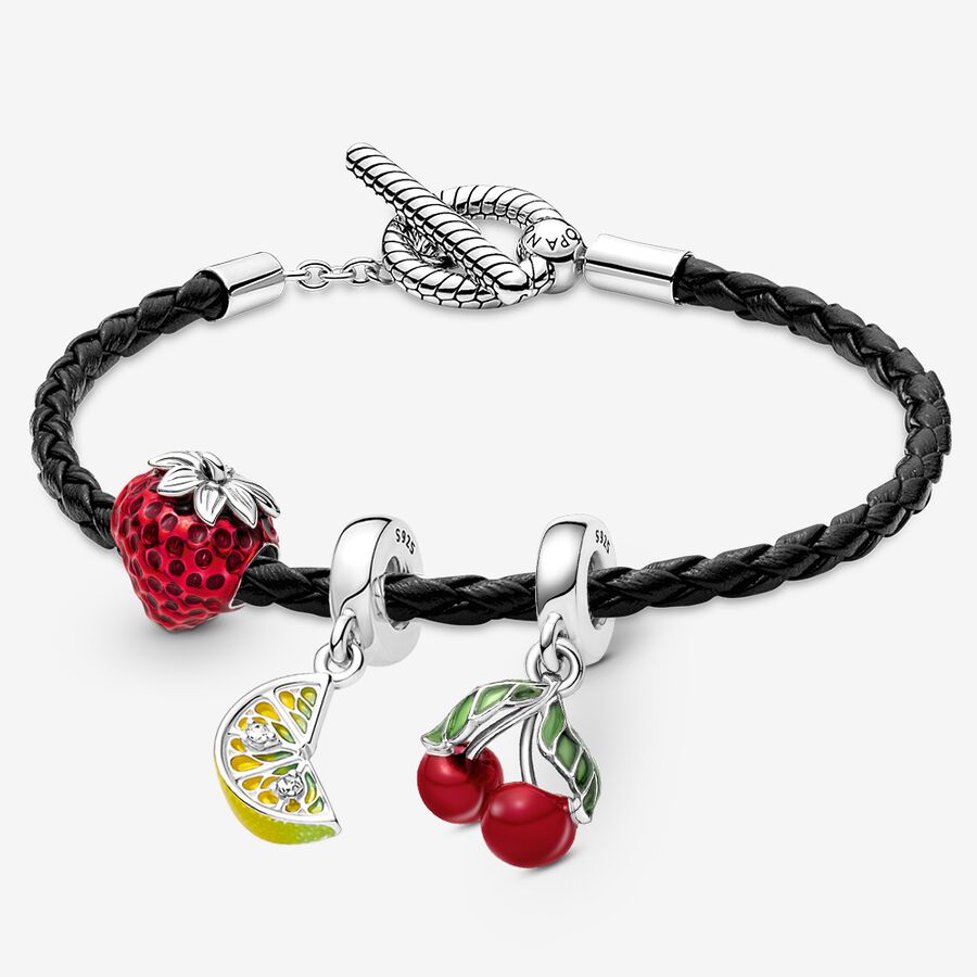 Charm Holders Pandora Fruity Summer Fiesta Viacfarebný | SK387DWIH