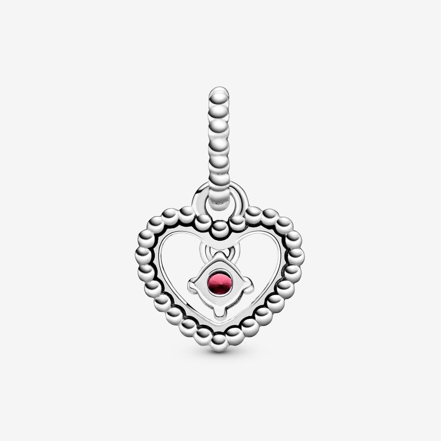 Charm Holders Pandora January Birthday Key Holder Viacfarebný | SK615JXRK