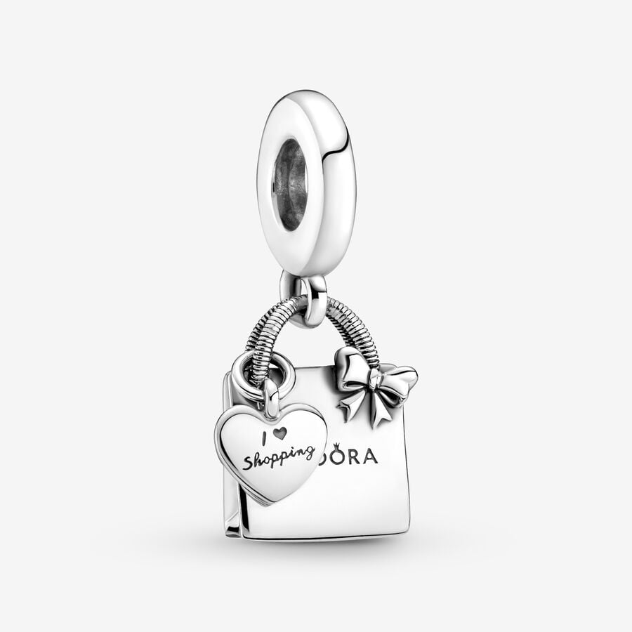 Charm Holders Pandora Jetsetters Strieborne | SK158HBQL