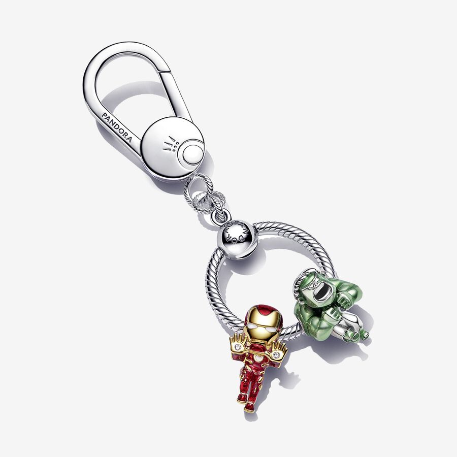 Charm Holders Pandora Marvel Hulk Iron Man Bag Holder Key Viacfarebný | SK374WQMS