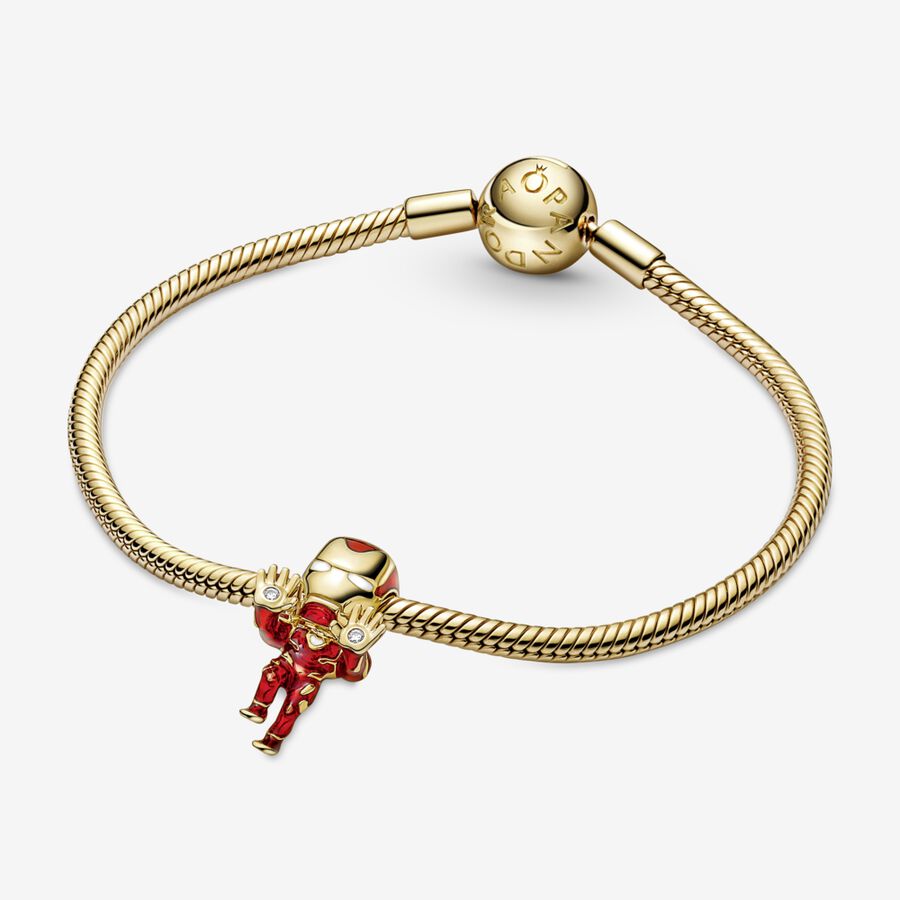 Charm Holders Pandora Marvel Iron Man Viacfarebný | SK803QHEN