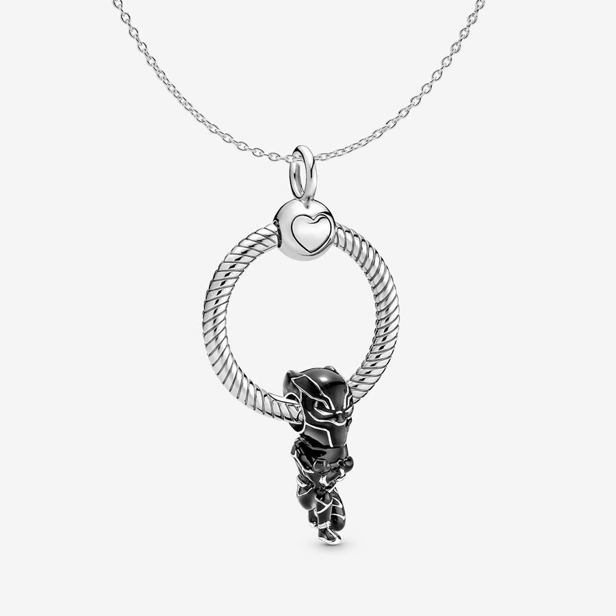 Charm Holders Pandora Marvel Wakanda Forever Black Panther Viacfarebný | SK362VMQY