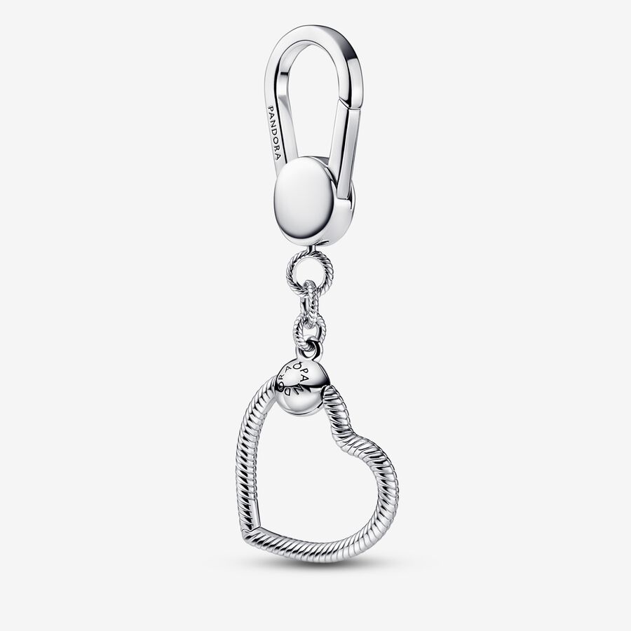 Charm Holders Pandora Sparkling Paw Print Keychain Viacfarebný | SK128BEVJ