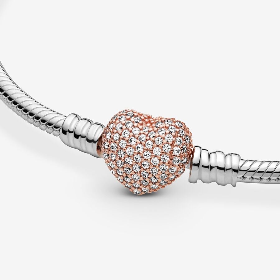 Charm Holders Pandora with Pave Clasp Viacfarebný | SK681UVOJ