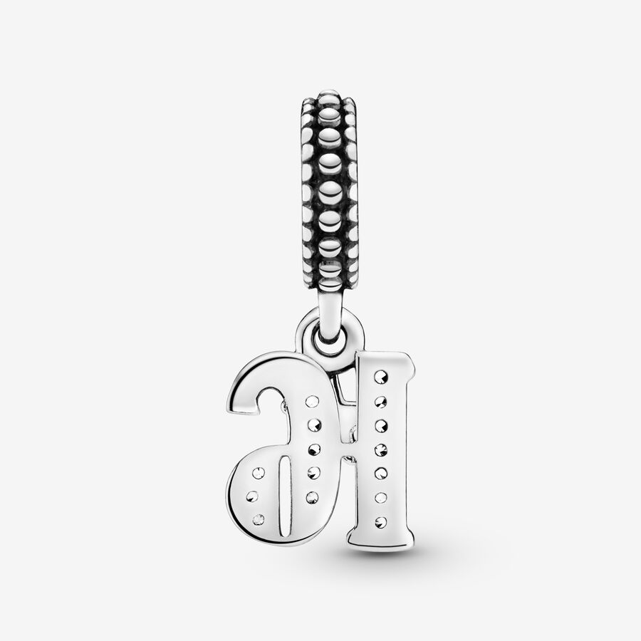 Dangle Charms Pandora 16th Celebration Strieborne | SK975BDYL