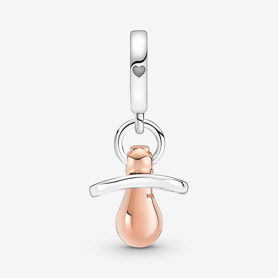 Dangle Charms Pandora Baby Pacifier Viacfarebný | SK540GMSN