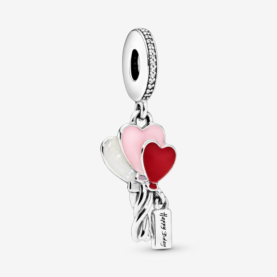 Dangle Charms Pandora Balloons Strieborne | SK134GSBN