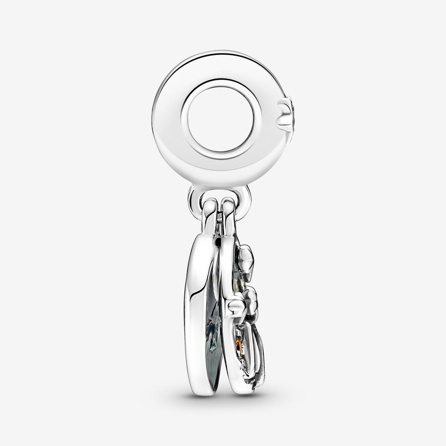 Dangle Charms Pandora Camping Night Sky Double Strieborne | SK879FLZM