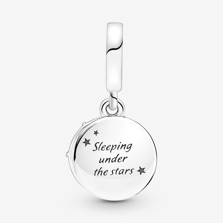 Dangle Charms Pandora Camping Night Sky Double Strieborne | SK879FLZM