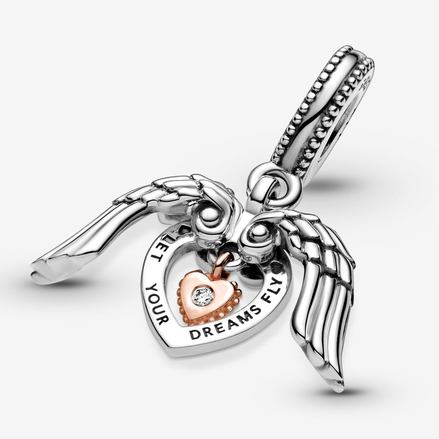 Dangle Charms Pandora Club 2021 Angel Wings Viacfarebný | SK518EYFQ