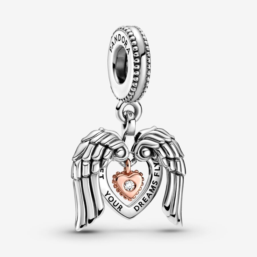 Dangle Charms Pandora Club 2021 Angel Wings Viacfarebný | SK518EYFQ