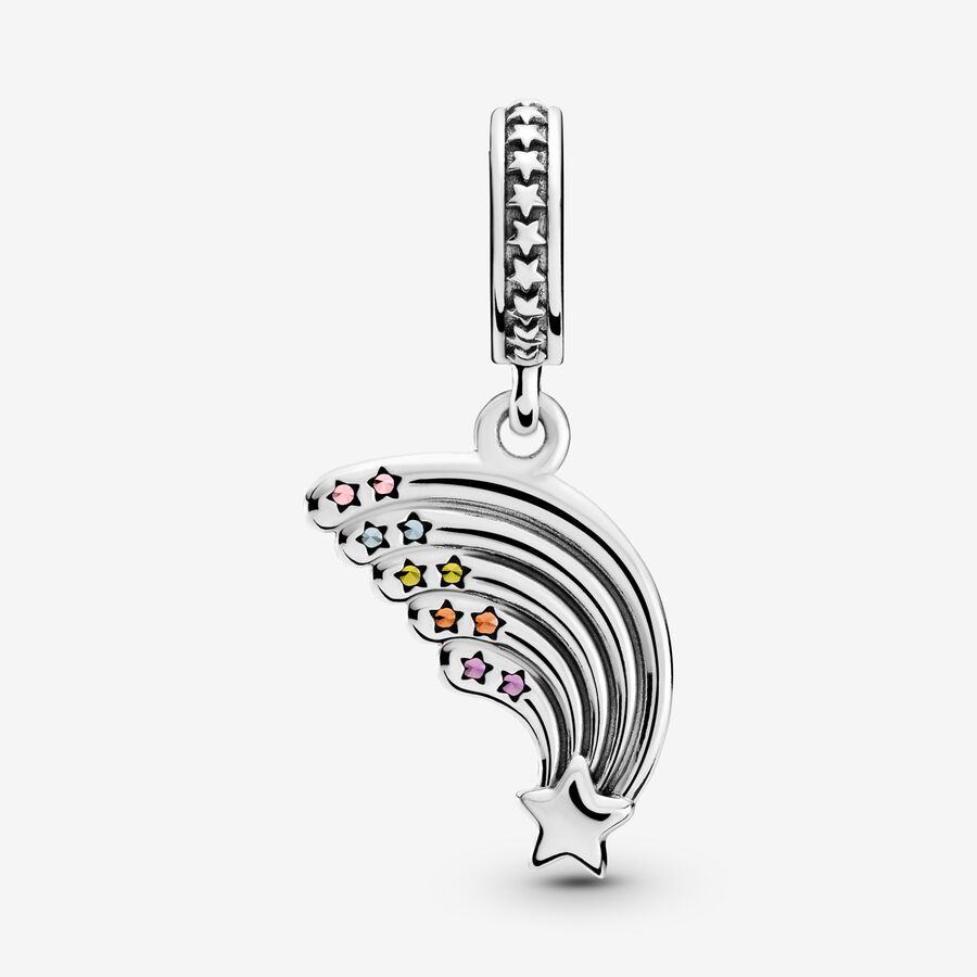 Dangle Charms Pandora Colourful Rainbow Strieborne | SK468CQTH