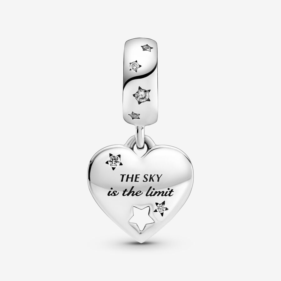 Dangle Charms Pandora Congratulations & Stars Strieborne | SK753DLPQ