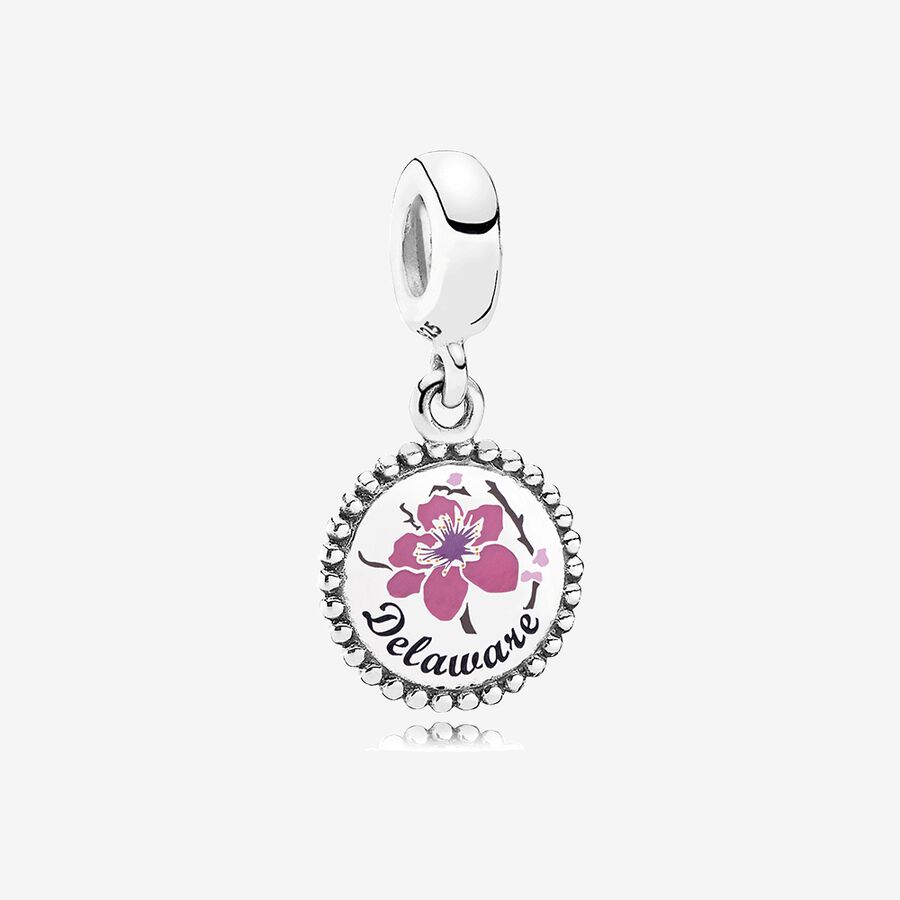 Dangle Charms Pandora Delaware Strieborne | SK170VCRM