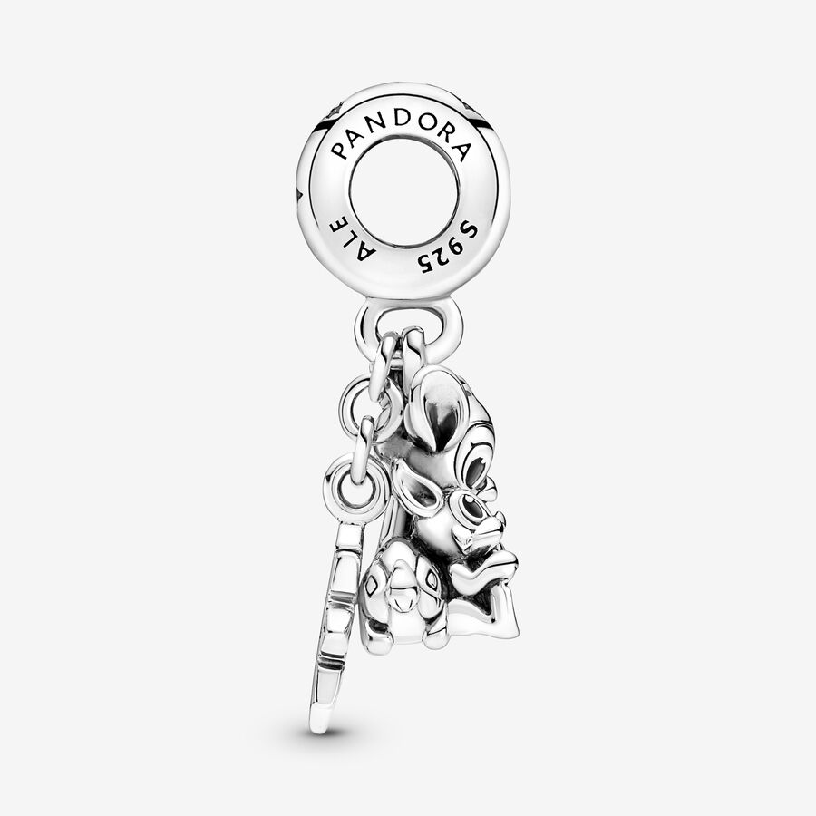 Dangle Charms Pandora Disney Bambi & Thumper Strieborne | SK956DWRM