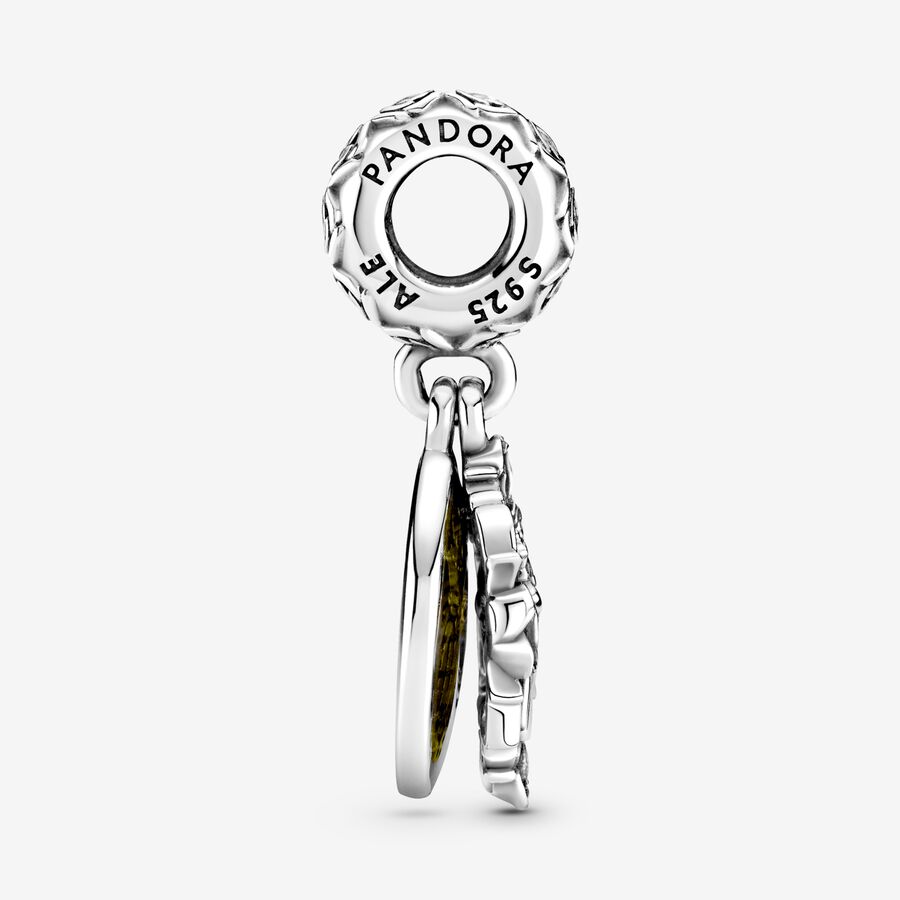 Dangle Charms Pandora Disney Beauty the Beast Dancing Strieborne | SK169PMOY