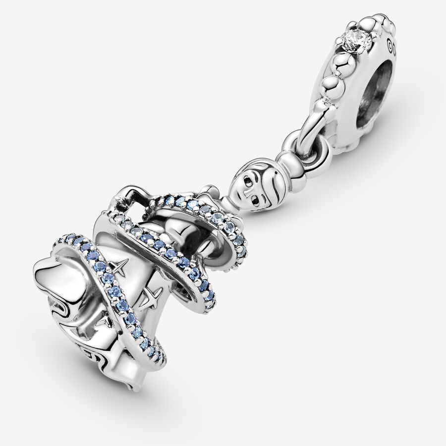 Dangle Charms Pandora Disney Cinderella Magical Moment Strieborne | SK234HYPW