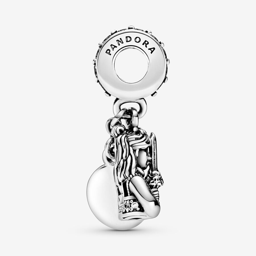 Dangle Charms Pandora Disney Mulan Strieborne | SK385QNCG