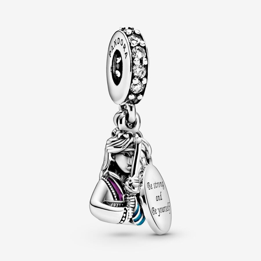 Dangle Charms Pandora Disney Mulan Strieborne | SK385QNCG