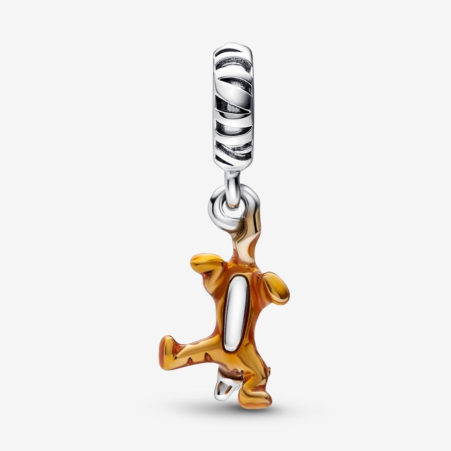 Dangle Charms Pandora Disney Winnie the Pooh Tigger Strieborne | SK058QPNF