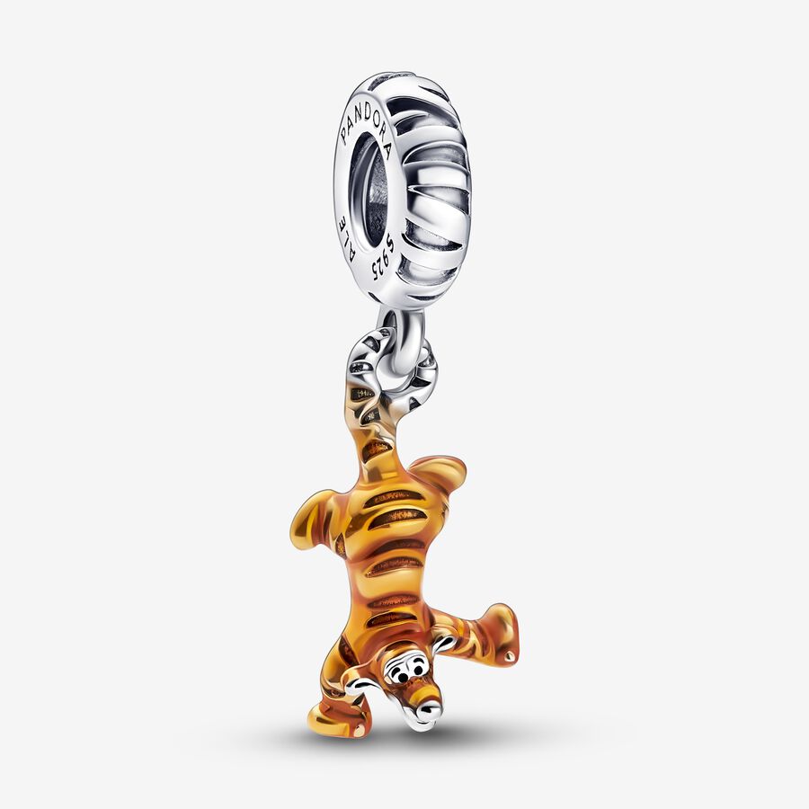 Dangle Charms Pandora Disney Winnie the Pooh Tigger Strieborne | SK058QPNF