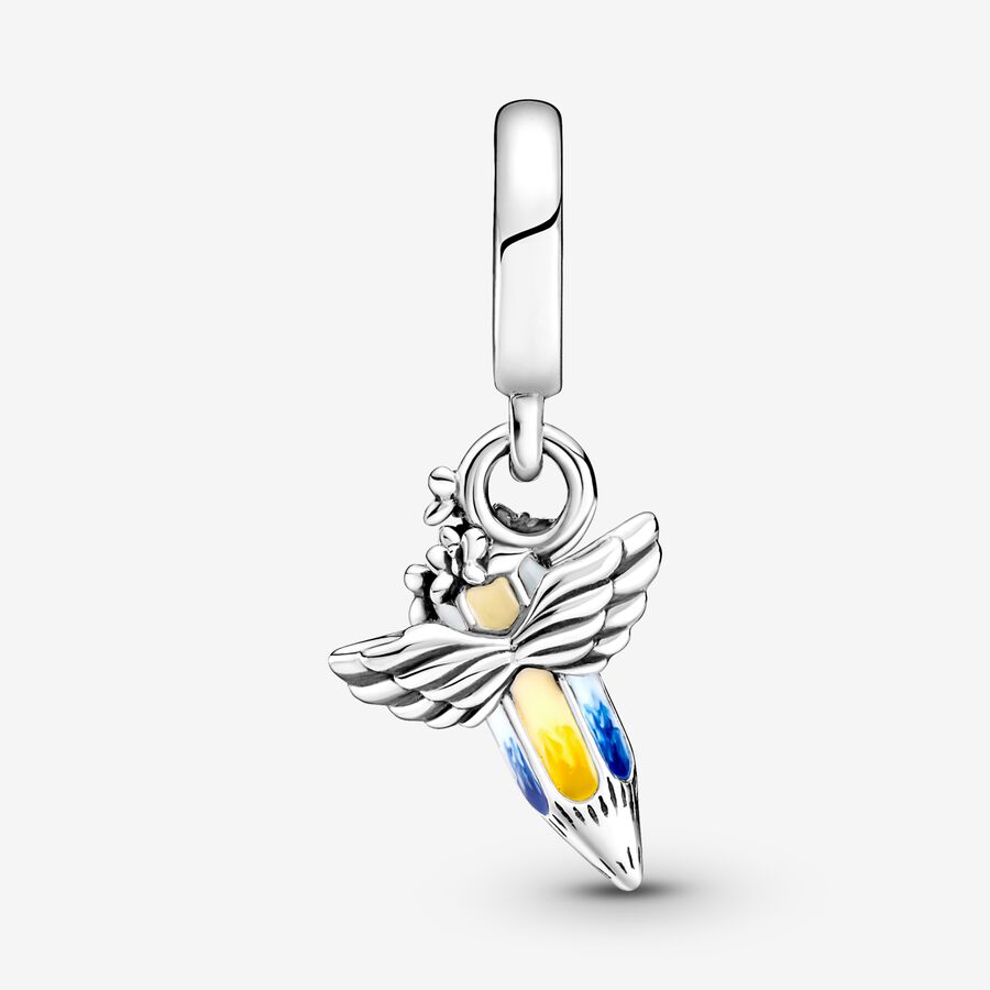 Dangle Charms Pandora Dreams Of The Future Crayon Strieborne | SK214CDIQ