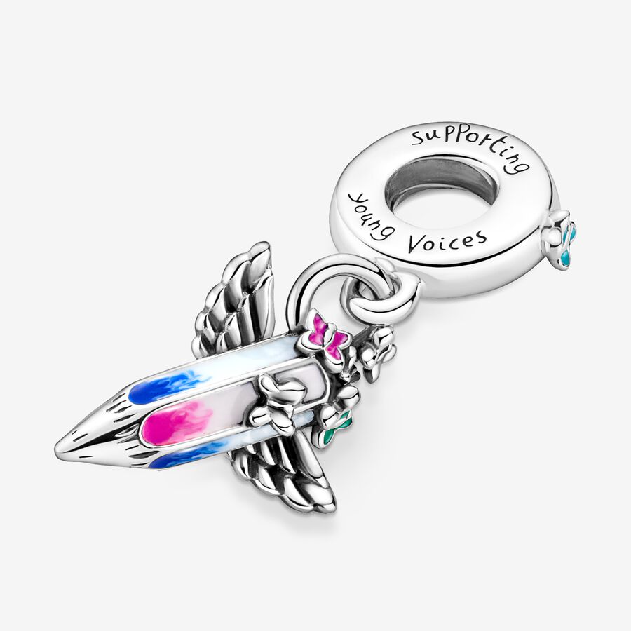 Dangle Charms Pandora Dreams Of The Future Crayon Strieborne | SK214CDIQ