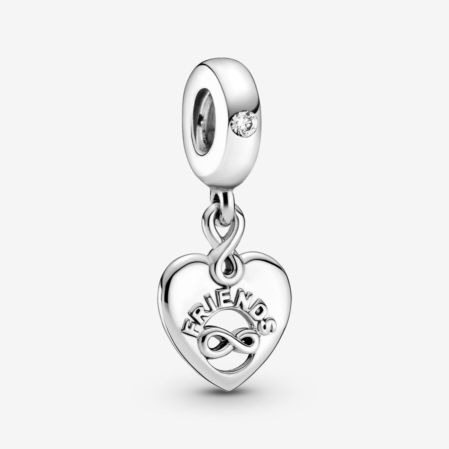 Dangle Charms Pandora Family & Friends Forever Strieborne | SK850ARHO