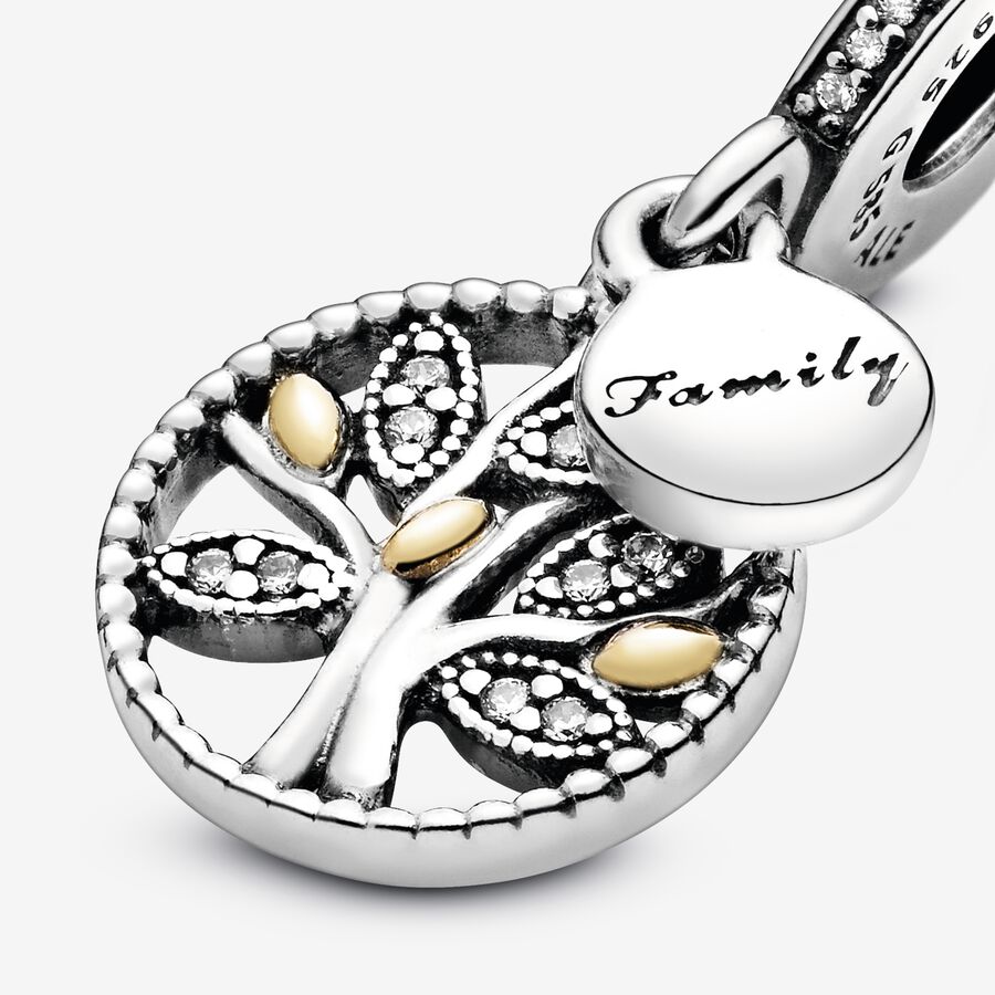 Dangle Charms Pandora Family & Friends Heritage with Cubic Zirconia Viacfarebný | SK941UISE