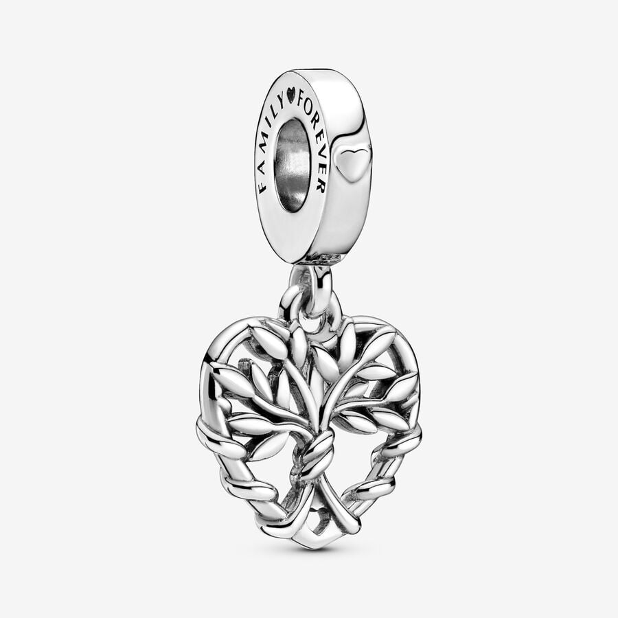 Dangle Charms Pandora Family & Friends Tree Strieborne | SK148PDAU