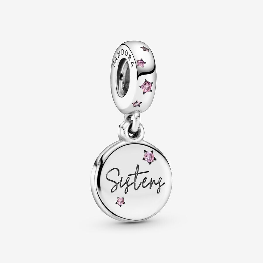 Dangle Charms Pandora Forever Sisters Strieborne | SK689EFDI