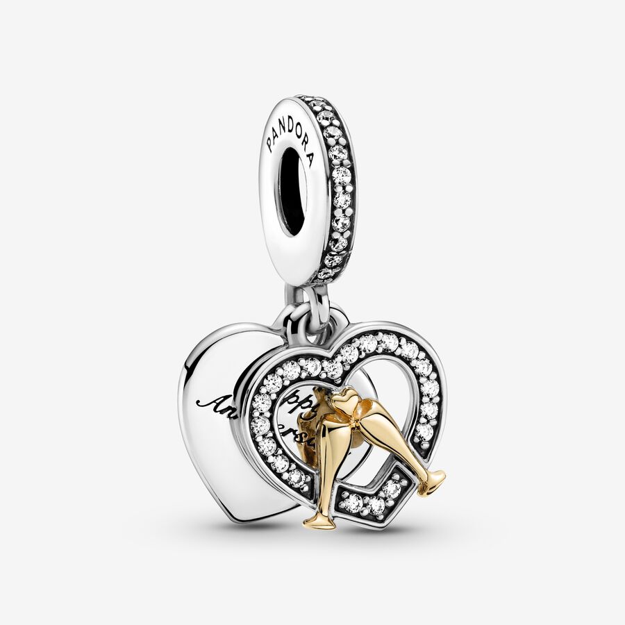 Dangle Charms Pandora Happy Anniversary Viacfarebný | SK438FUVT