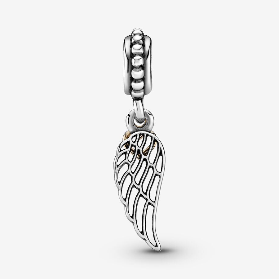 Dangle Charms Pandora Hearts & Love & Guidance Angel Wing Viacfarebný | SK036PXIL