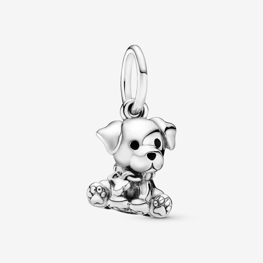 Dangle Charms Pandora Labrador Puppy Strieborne | SK281RLZE