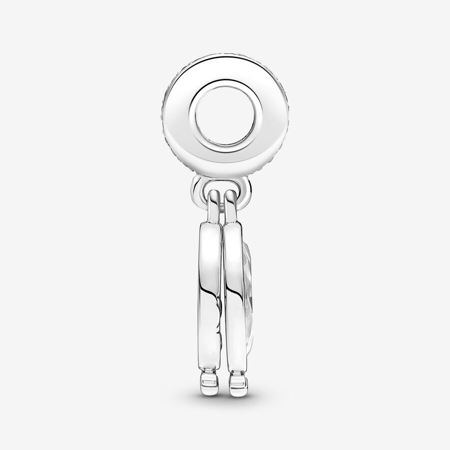 Dangle Charms Pandora Magnified Star Double Strieborne | SK132KOIG