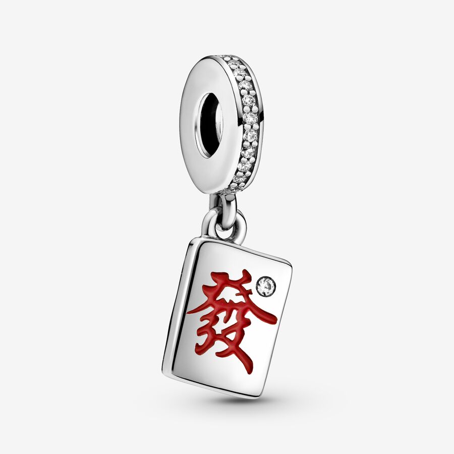 Dangle Charms Pandora Mahjong Strieborne | SK218UGFR