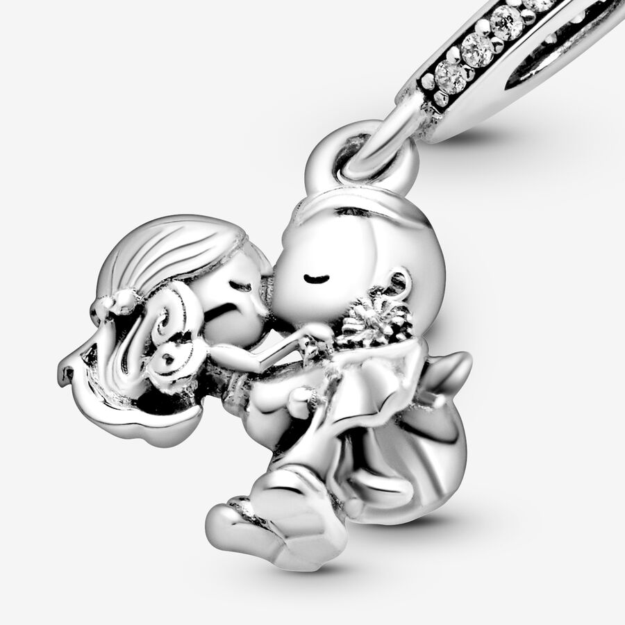 Dangle Charms Pandora Married Couple Strieborne | SK047PFUR