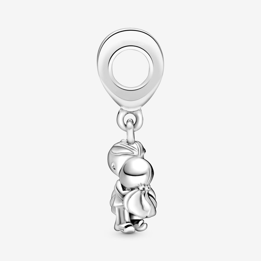 Dangle Charms Pandora Married Couple Strieborne | SK047PFUR